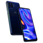 Motorola One 5G Front and Back Angle View