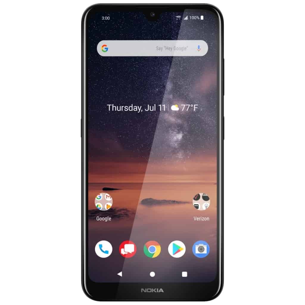 Nokia 3 V Front View